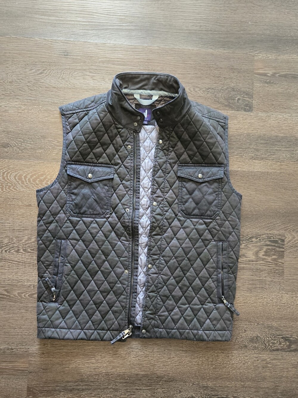 Johnnie-O Goose Quilted Camo Vest - Men's Size Medium